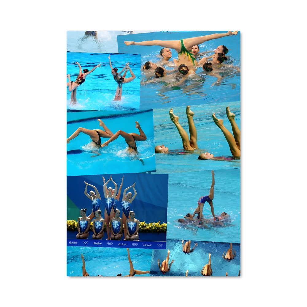 Poster Ballet Aquatique